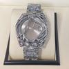 Alabaster Y2K Millennium Retro Asymmetric Dial Unisex Watch Minimalist Fashion Timepiece