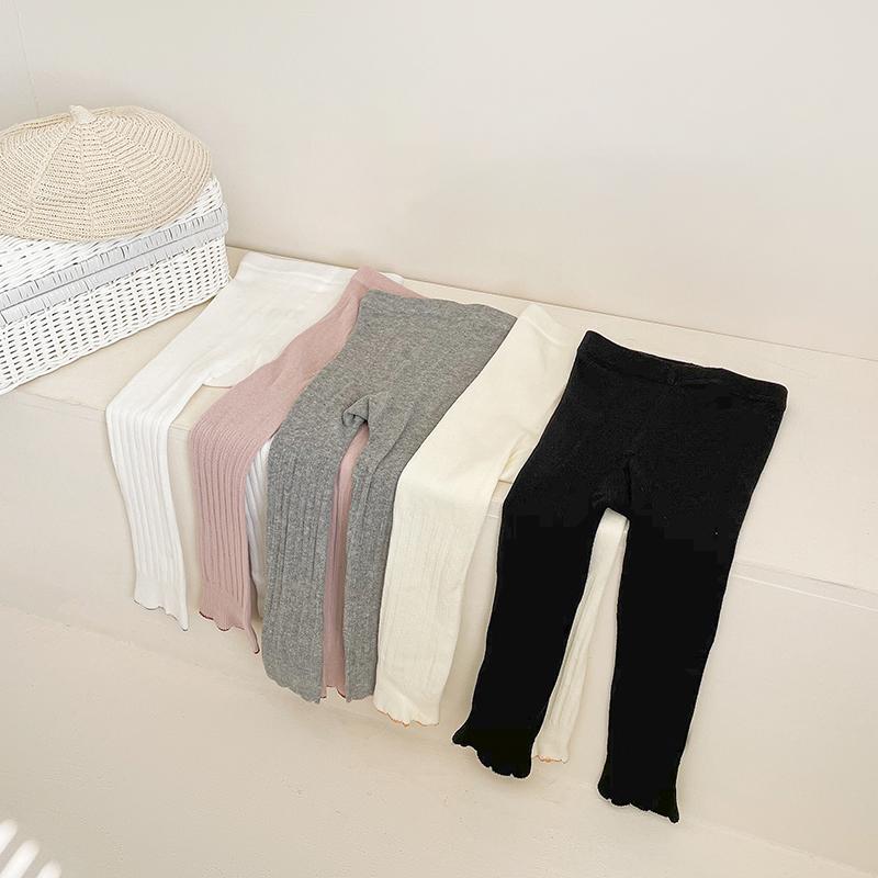 

Весенне-осенние детские леггинсы для маленьких девочек, однотонные хлопковые штаны, детские леггинсы для детей 1-12 лет