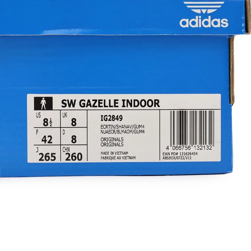 IG2849 Sean Wotherspoon A adidas Gazelle Indoor Corduroy Ecru Tint Shadow Navy