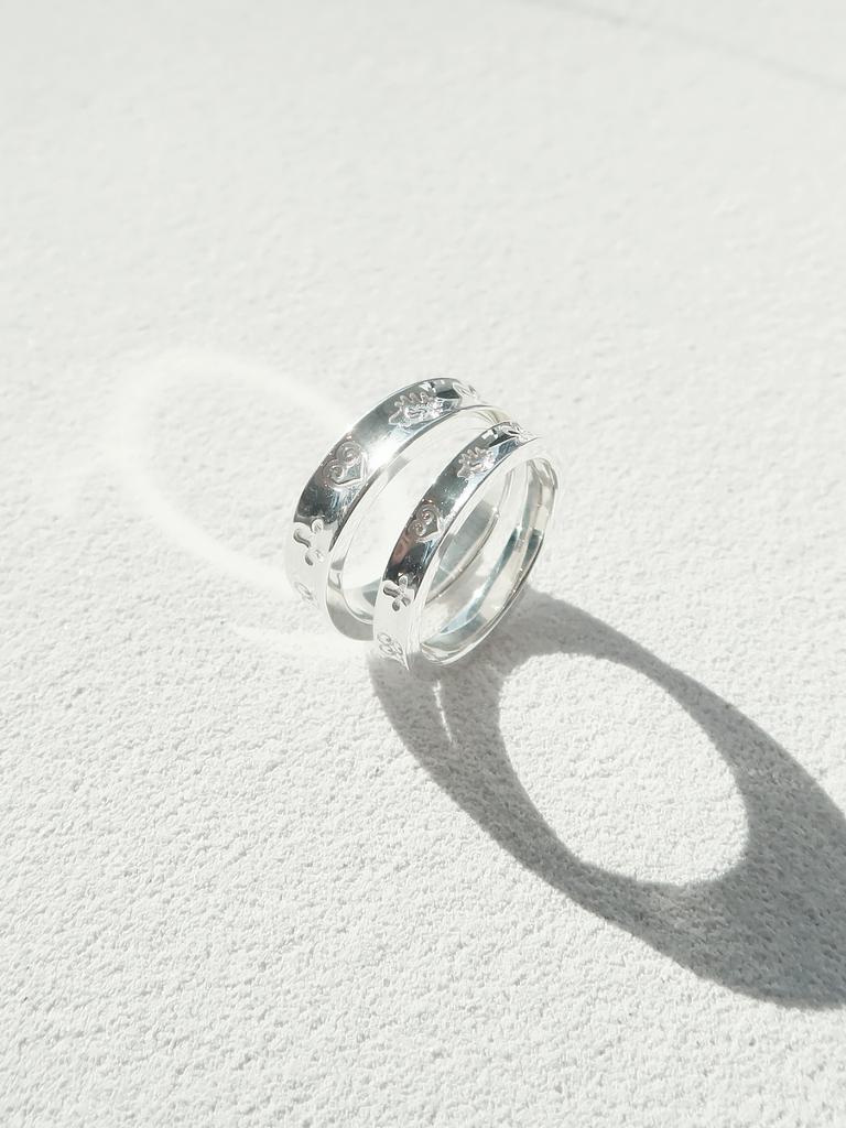 Mahogani Totem Ring_Thin