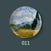 8 Inch Van Gogh Painting Porcelain Decorative Wall Hanging Plate Seat Disc Ceramic Disc Art Nouveau
