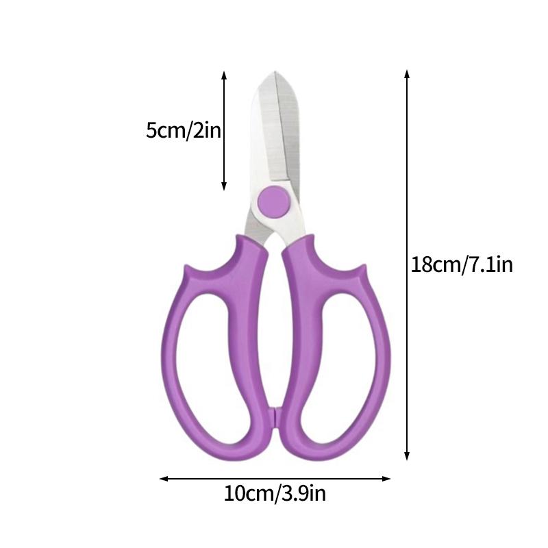 Gardening Scissors Florists Professional Flower Arranging Shears Multifunctional Household Pointed Scissors Plant Pruning Tools