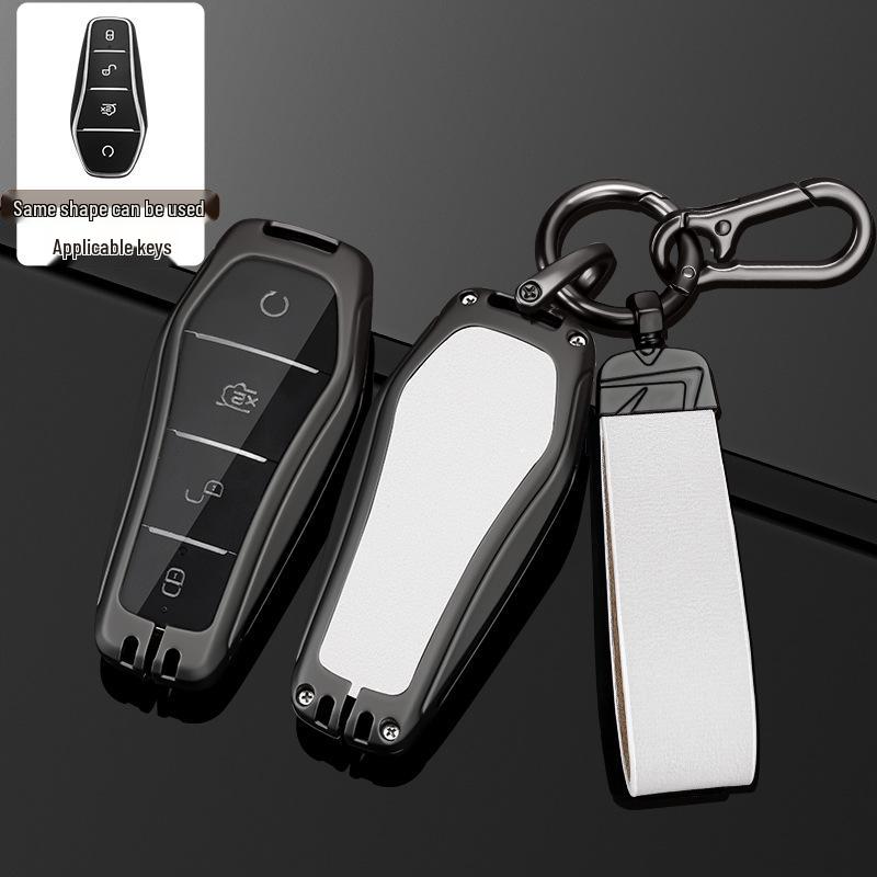BYD Key Case: Compatible with Song QinPLUS/dmi, Dolphin E2, Tang Han EV, E3, Destroyer 05 - Full Coverage Shell