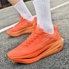 Flying Carbon Board Racing High-quality Running Sports Trendy Shoes Comfortable Breathable Mesh Cushioning Rebound Ultra-light Running Shoes