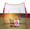 Collapsible Baseball & Softball Practice Net Hitting & Pitching Practice Frame Outdoor Portable Baseball Training Supplies