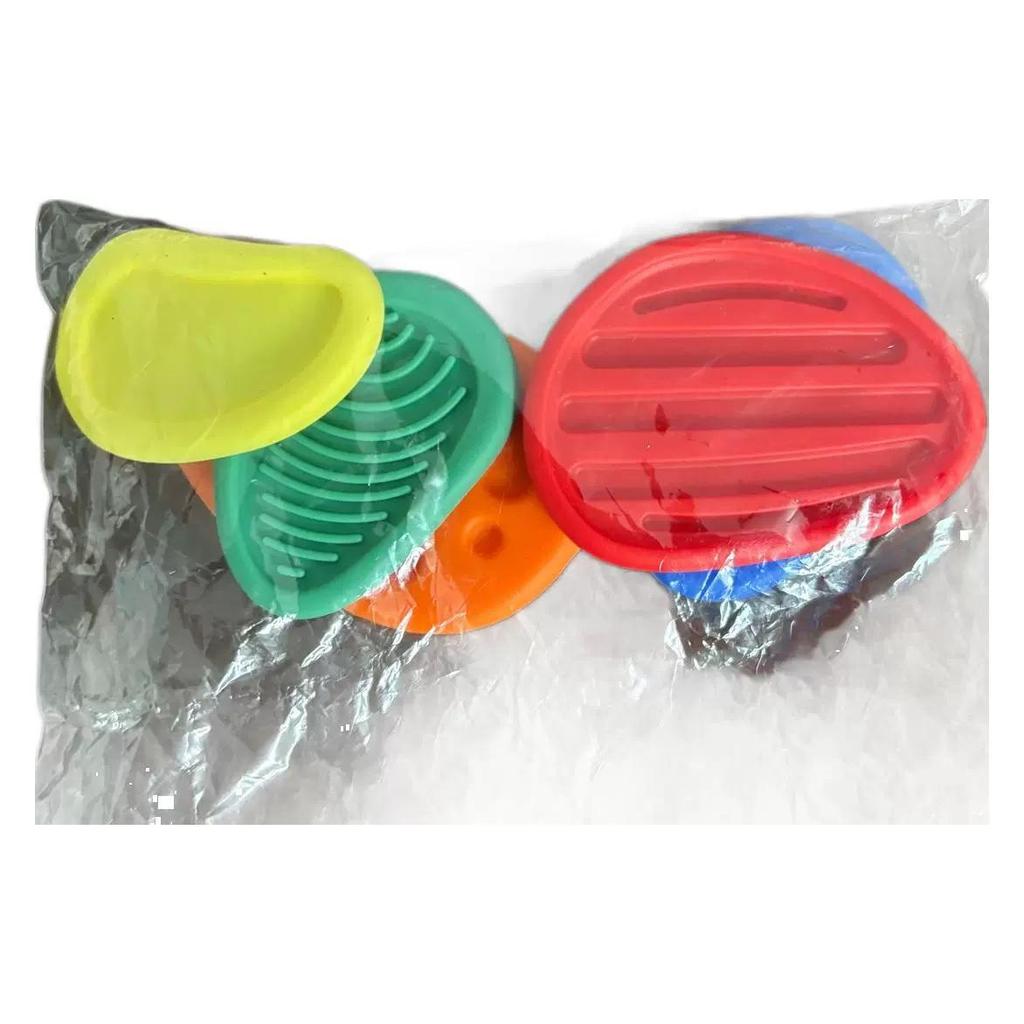 Fidget Toys Sensory Stones for Adults Soft Silicone Texture Worry Stones for Stress Relief
