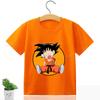 Dragons Ball Boy T Shirt Cartoon Summer Baby Clothes Son Goku Kids Tee Shirt  Anime Printed Tops Short Sleeve Children Tees Gift