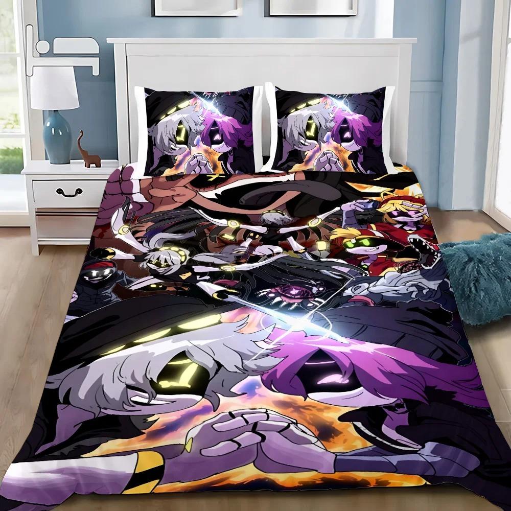 Cartoon Duvet Cover Murder Drones Pillowcase Bedding Set Adult Boys Girls Bedroom Decoration Kids Gift Single Double King Size