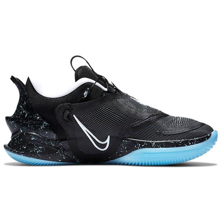 Nike Adapt Bb 2.0 Gc Low Top Basketball Shoes Men Sneakers Black White Blue CV2442-002