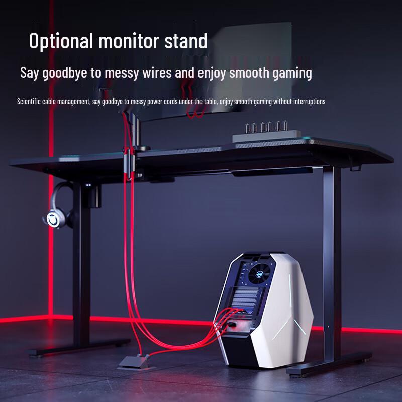 Loctek Black Warrior 1.6M Electric Standing Gaming Desk