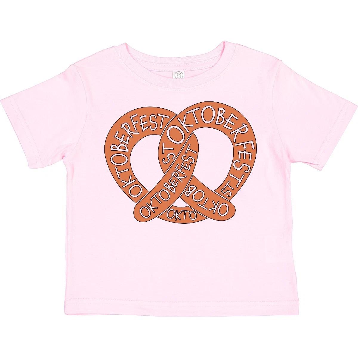 Inktastic Oktoberfest Pretzel Toddler T-Shirt Twist Festival Celebrate Fun Food 100