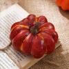 Realistic Halloween Pumpkin Ornaments Durable Festive Decorations Cute Photo Props for Yard Patio Party Display