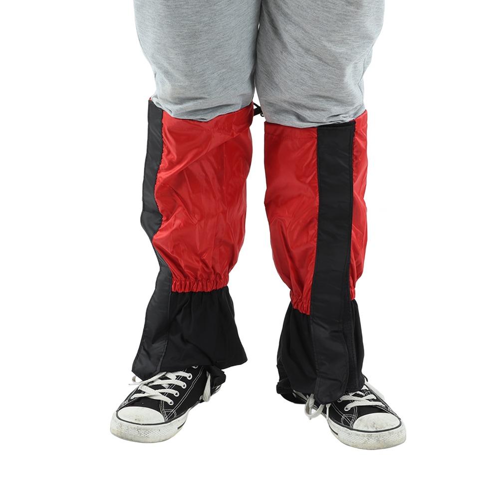 1 Pair Snowproof Waterproof Leg Gaiters 210T Oxford cloth Lightweight Shoe Gaiters  Men
