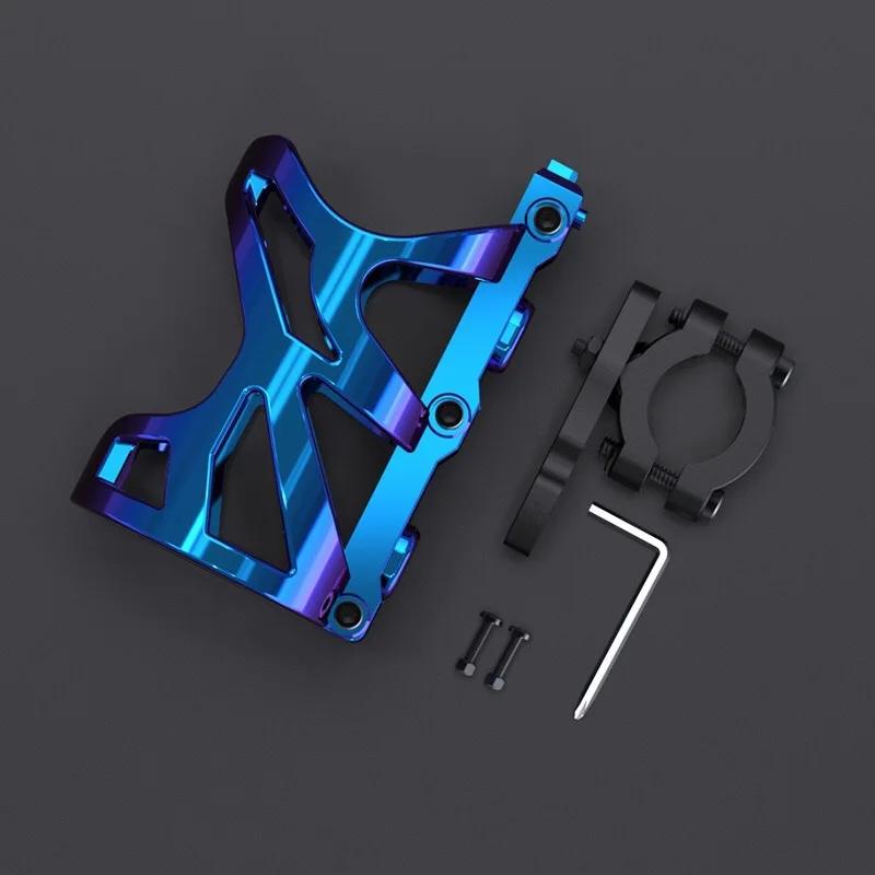 

1 шт. Универсальный держатель для напитков, держатель для бутылки с водой для велосипеда, держатель для бутылки с водой для мотоцикла, аксессуары для модификации велосипеда, держатель для бутылки с водой синий