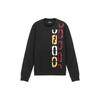 Fendi Sweatshirts Men's Black Crew Neck Moderate Regular FY0178ADVKF0QA1