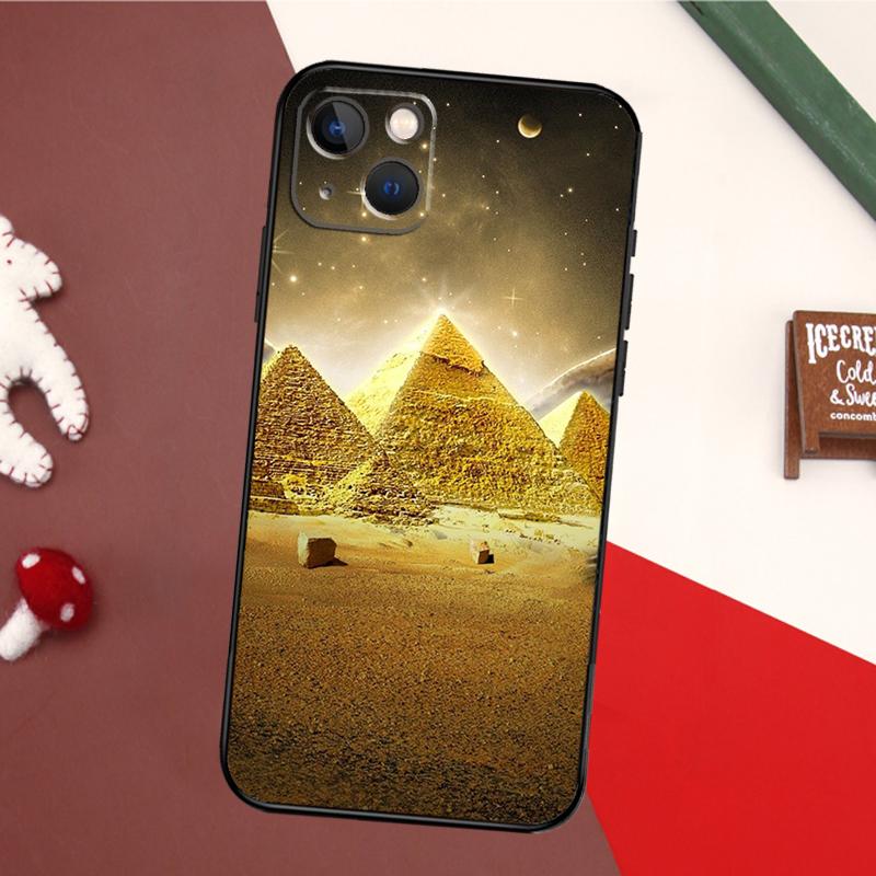 Ancient Egyptian Case For iPhone 14 Pro Max 16 15 11 12 13 17 Pro Max mini 15 16 Plus 16e 17 Air Back Cover