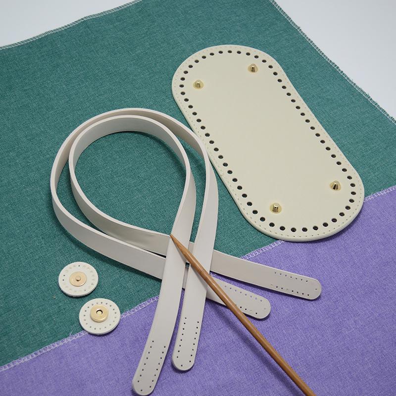 Bolsa Tote de Couro Feita à Mão e Substituição de Alça de Bolsa - Acessório DIY