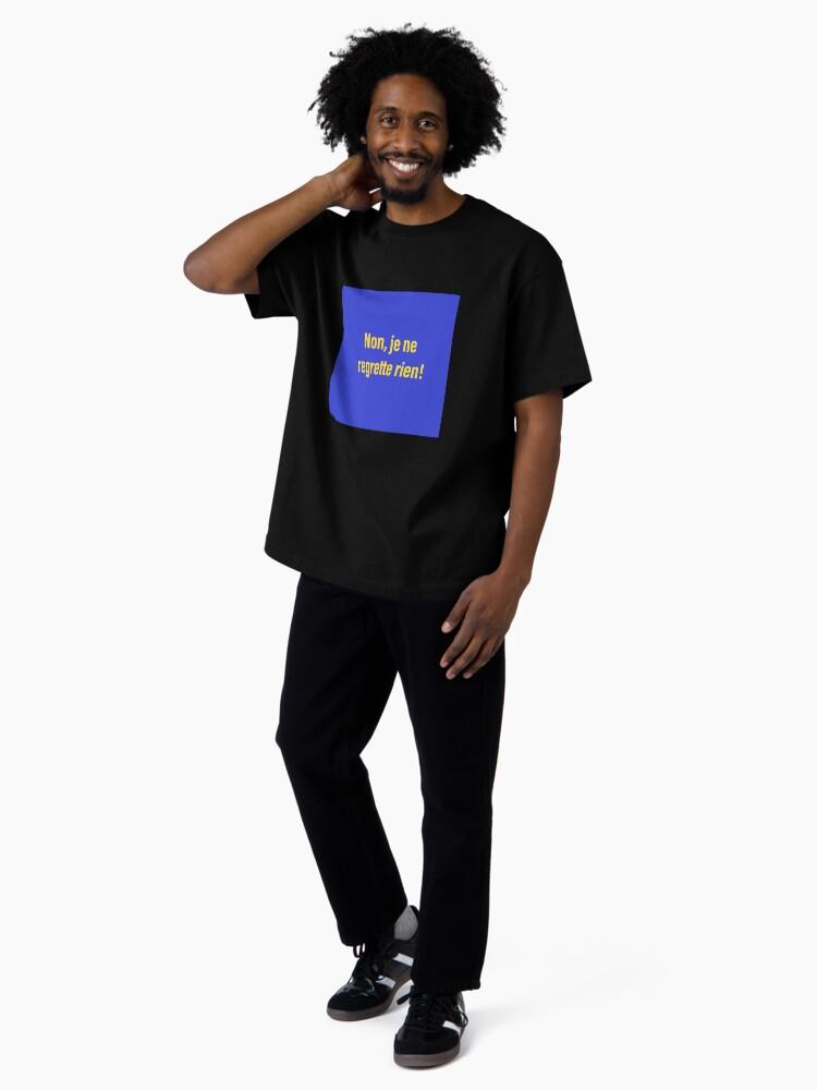édith Piaf No regrets Oversized T-Shirt