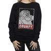 Snow White And The Seven Dwarfs Womens/Ladies Grumpy Poster Sweatshirt