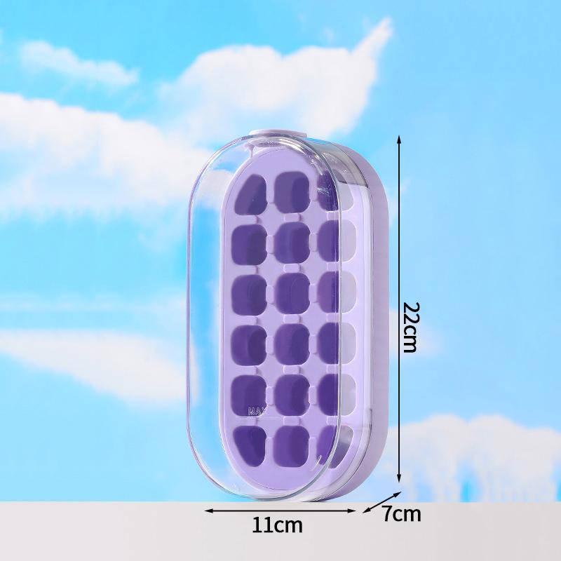 15/28/30 Grids One Click Press Ice Tray Pressing Ice Cube Making Mold Home Kitchen Bar Ice Box Mold Case Summer Cold Juice Maker
