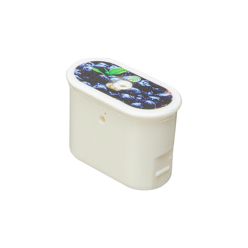 Tritan Scented Cup with Aroma Infusion Straw - Sugar-Free, Calorie-Free, Two-Tone Gradient Plastic Water Bottle Gadget