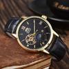 Herrenuhr, Vollautomatische Mechanische Uhr, Herrenuhr, Wasserdichtes Armband Tourbillon Uhr