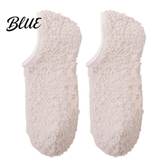 Indoor Socks 1 Flannel Winter High-Elastic Cuffs Sweat-Absorbent Non-Slip Pair Floor Sweat-absorbent House Warm Ankle