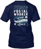Cool Postal Worker- Tough Enough To Be A Worker TTshirt Made In USA S To 5XL