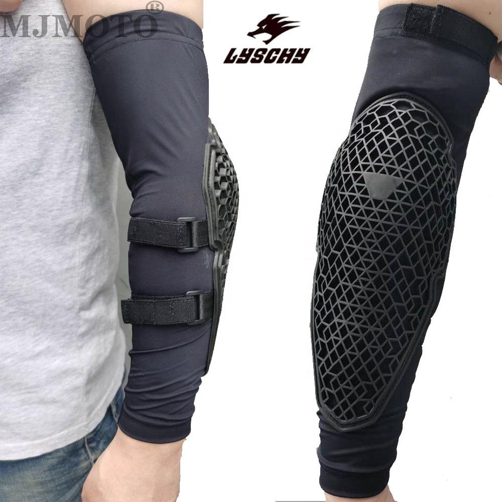 Motorcycle Elbow Pad Arm Sleeve Motorbike Skate Boarding UV Protection Gear Off-road Motorbike Riding Elbow Guard Anti-collision