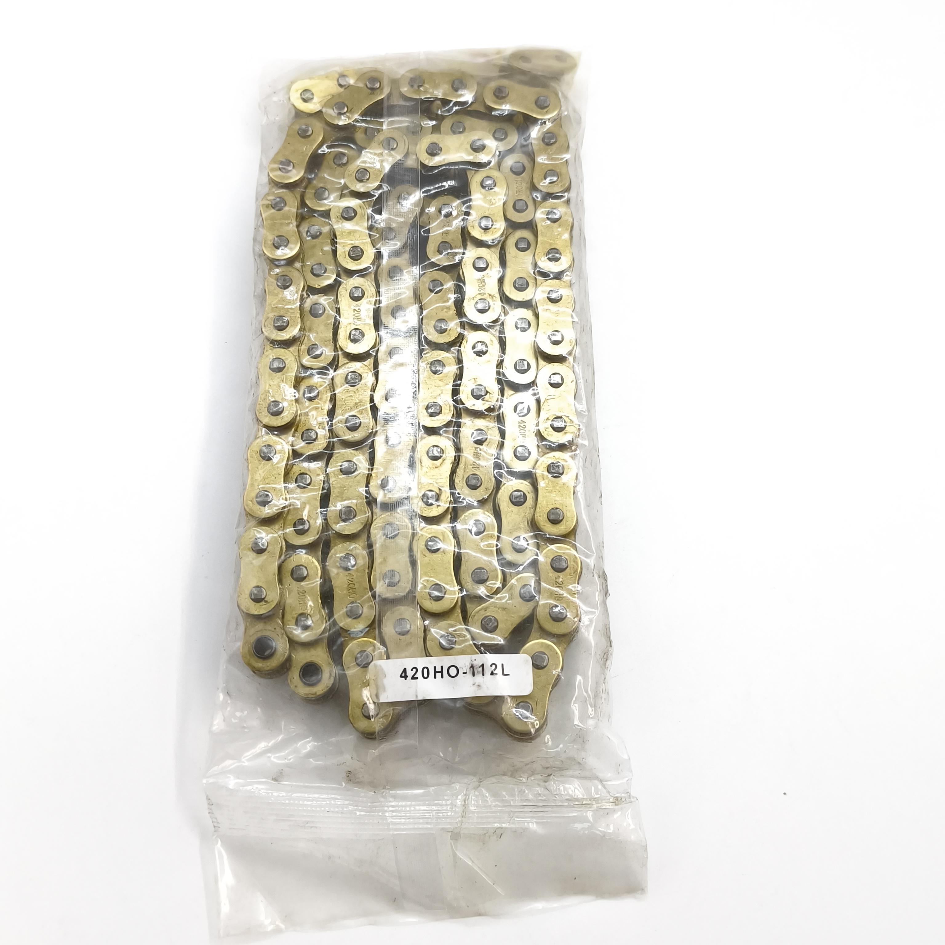 Motorcycle 112L Chain For Surron Light Bee S/X for TALARIA Sting Off-Road Electric Vehicle Cross-country Bike O-ring Chain 112L