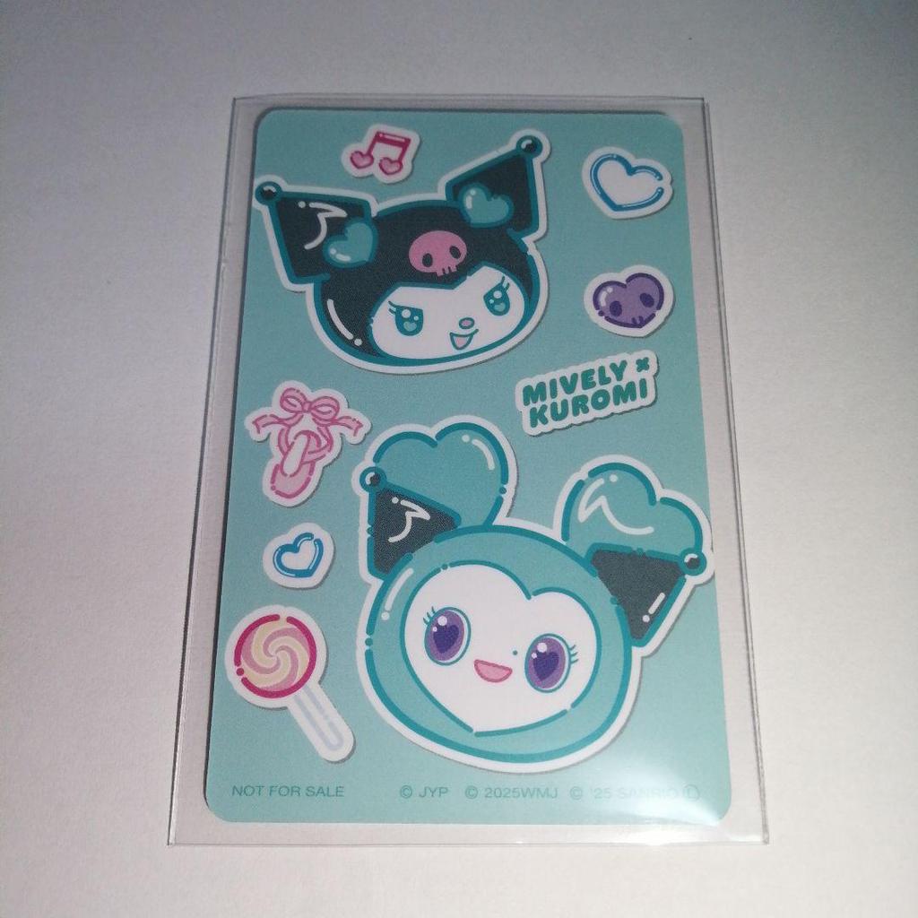 [USED] TWICE Popup 10,000 Yen Purchase Bonus Trading Card Mina