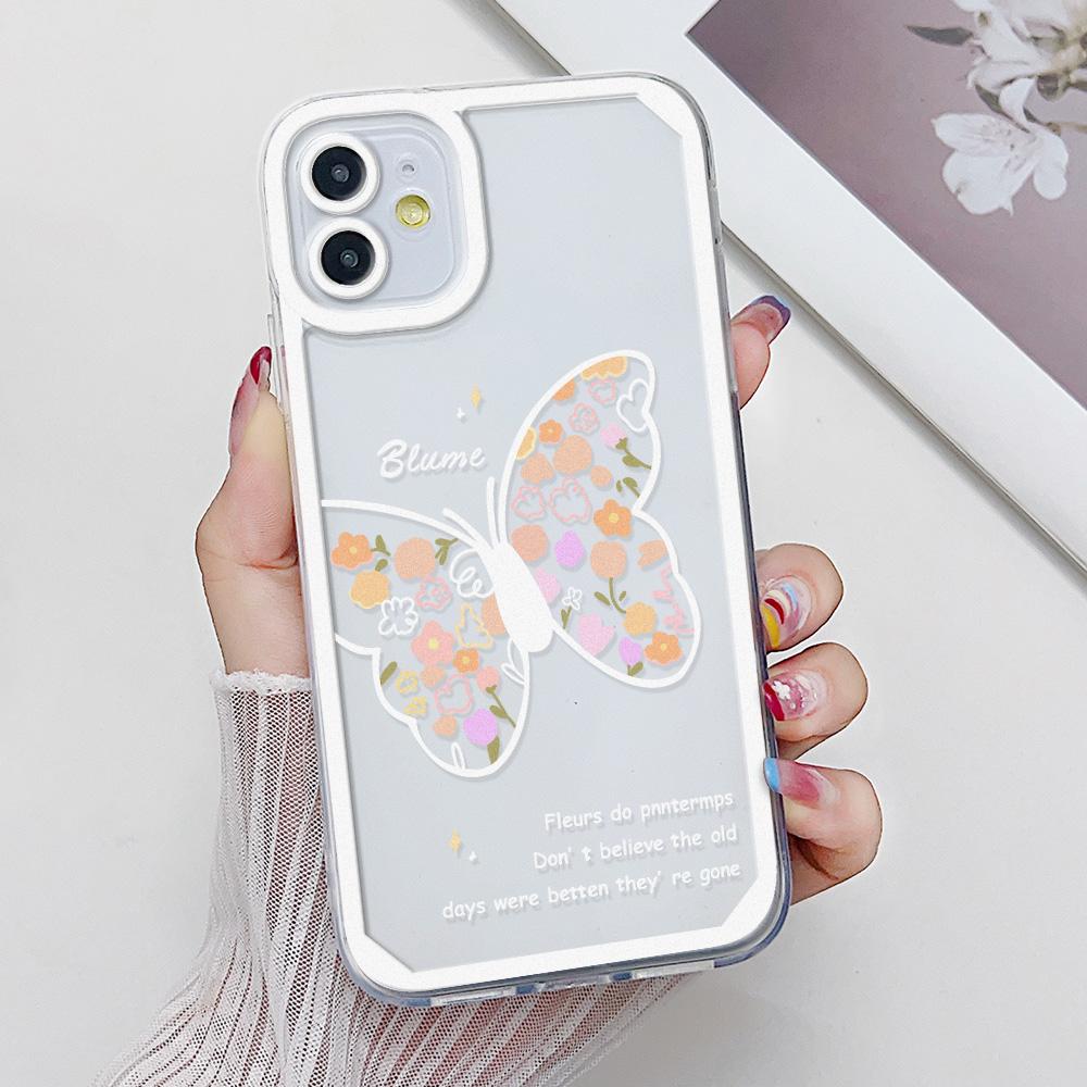 Husa de telefon cu transparenta ridicata pentru iPhone 11 13 XR 15 14 Pro Max iPhone 12 16 7 8 Plus XS Max Samsung A15 A55 A05 Redmi 12 13C 13 9