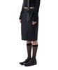 Iuga Makaras Belted Bag Midi Skirt (Black)