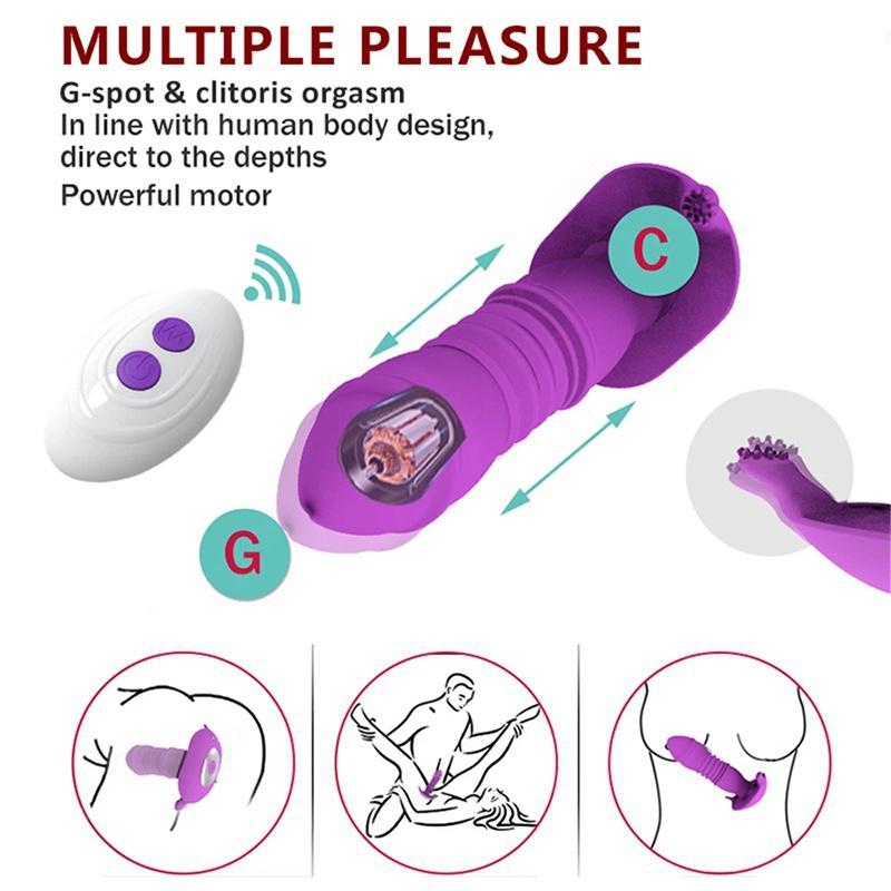 Dildo Vibrátor Big Butt Plug Análny vibrátor Diaľkové ovládanie Mužský masážny prístroj na prostatu Anus Sexuálna hračka pre mužov Gay