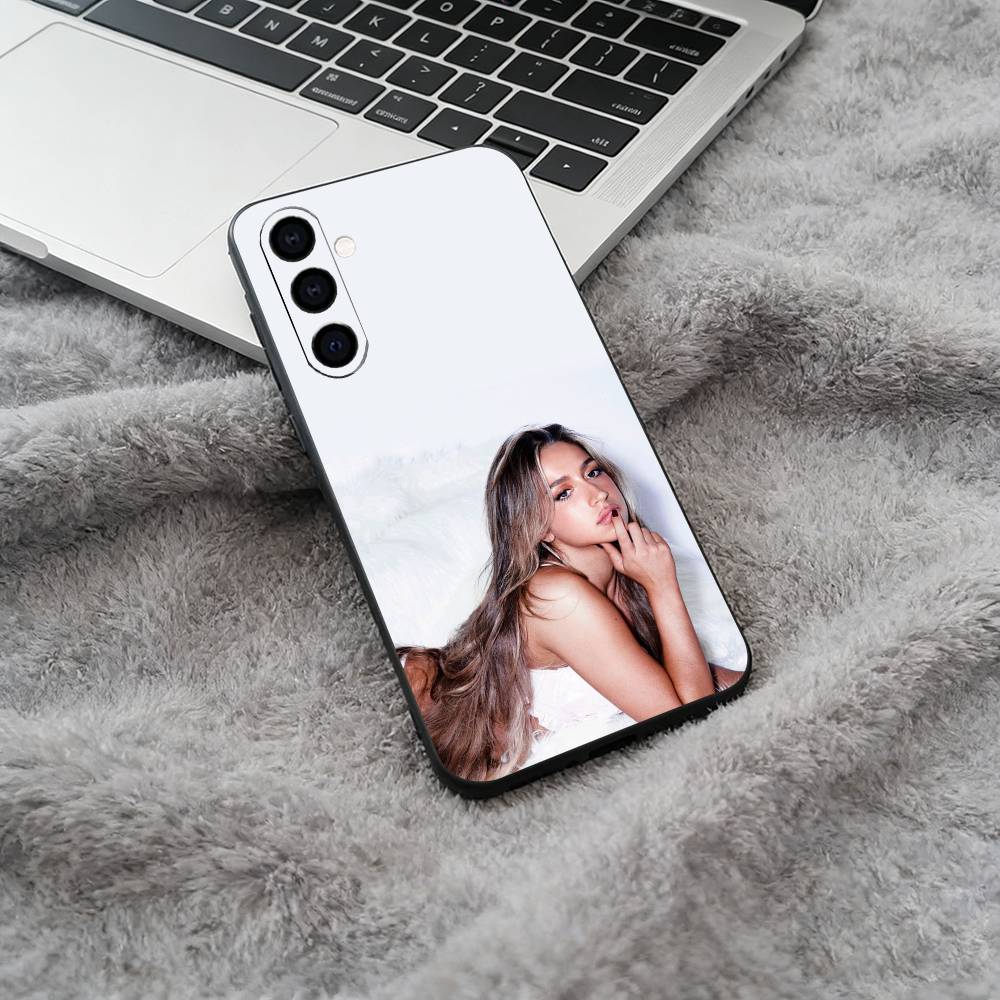 New Generation Diva - T-Tate -McRae Black Soft Silicone Phone Case for Samsung Galaxy A73, A71, A72, A70, A53, A52, A51