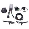 Electric Bike Controller Kit ABS Waterproof 15A LCD7C Panel Thumb Throttle Brake Bicycle Accessories for 250W Motor