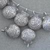 Thai Handmade Retro Silver Tassel Shell Bracelet Necklace Pendant for Women