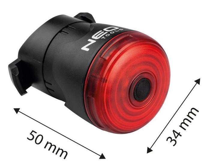 REAR BICYCLE LIGHT, STOP FUNCTION - T N91-003