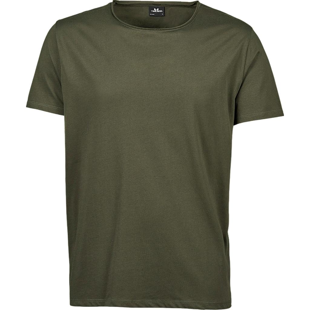 Tee Jays Mens Raw Edge T-Shirt