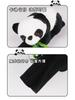 Car Seat Belt Shoulder Cover Cute Panda Children Neck Plush Protective Cover Interior Decoration Supplies