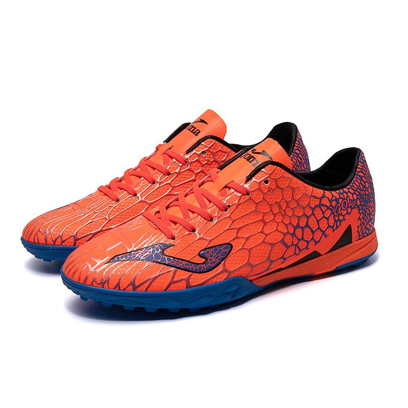 New Football Shoes Mandarin Duck Men's and Women's Broken Nails TF Long Nails Ag Students Low-top Sneakers Adult Game Training Shoes 2025