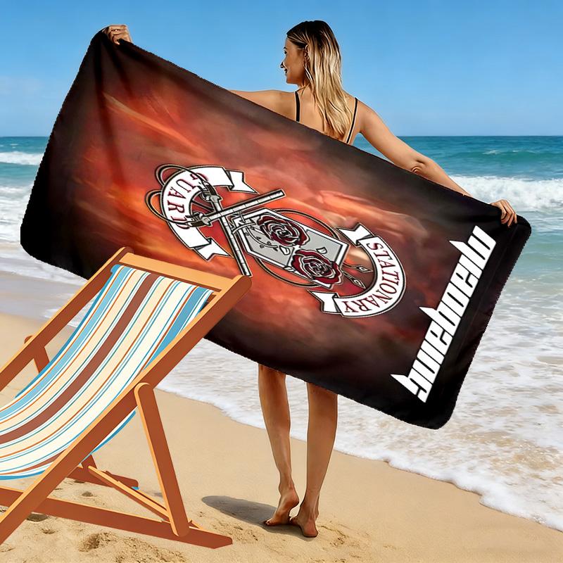 Guardians Honor: Swords United beach towel Beach towel for vacation photos Outdoor camping Outdoor pool towel Absorbent bath towel swim Fashion beach