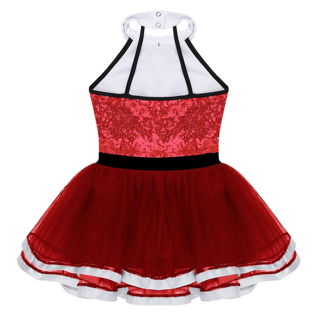 Dětské Dívky Flitry Trikoty Gymnastika Profesionální Balet Šaty Tutu Moderní Lyrický Taneční Kostým Dívky Balerína Taneční oblečení