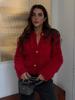 Faux Mink Knit Cardigan for Women Soft Fuzzy Sweater 2026 Fall Winter Fashion Warm Outerwear