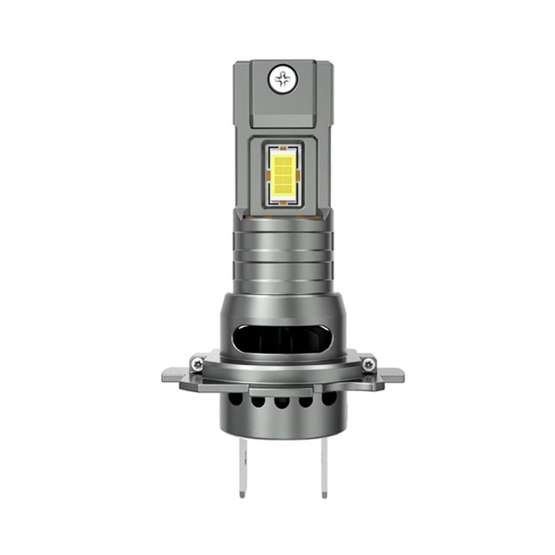 

Новая светодиодная лампа H7 30000 лм, чипы 7035 CSP 1:1 Мини-размер Plug and Play Автолампа 6000K Беспроводная Турбо Противотуманная фара с вентилятором 2025