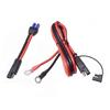 Battery Charging Cable Pack for Motorcycles SAE To Eyelet Wire and EC5 To 2-Pin Quick-Release Cable for Vehicle Wiring Support Daily