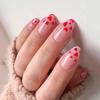 High-End Heart Valentine’s Day Press-On Nail Tips