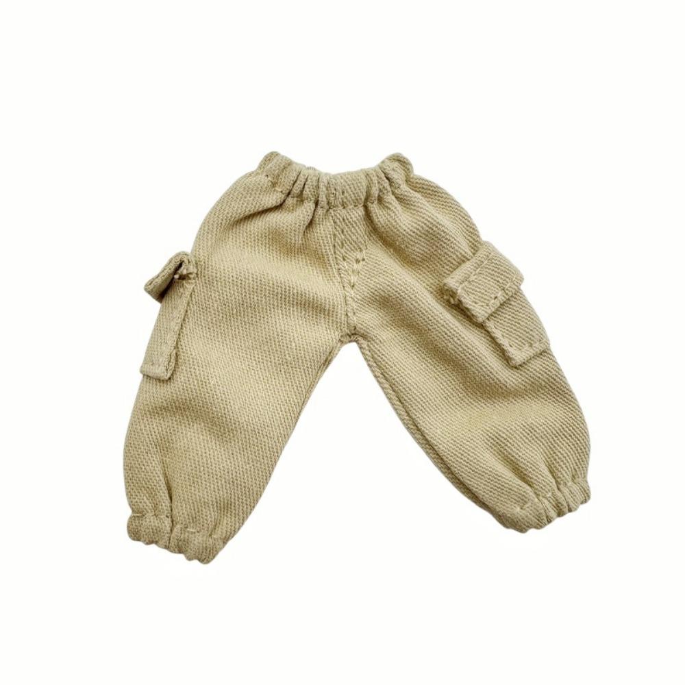 DIY Doll Jeans Pants For 1/11 OB11 Dolls For YMY 1/12 Bjd/GSC Dolls/for Obitsu 11 Dolls хаки