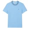 Lacoste Men's Pique Striped Neckline T-Shirt