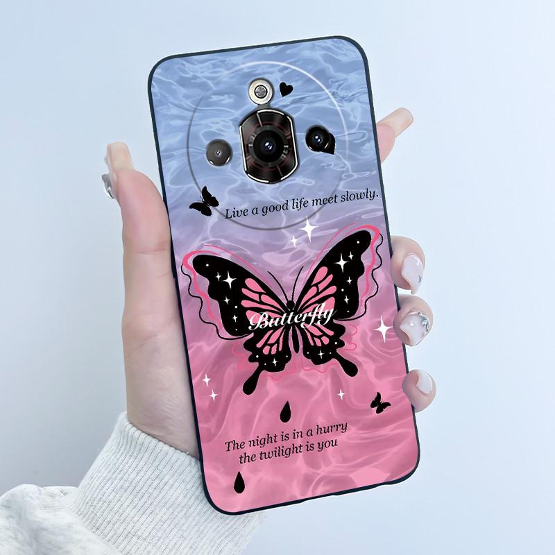 Cute Cartoon Case For ZTE Nubia Focus Pro 5G Capa Printing Shell Protective Cover Coque Soft Silicone Black Casing Fundas